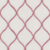 Atrium Fabric—Natural White & Pink—100% Polyester—54"-Inches Wide—Sold by the Yard—Nationwide Shipping